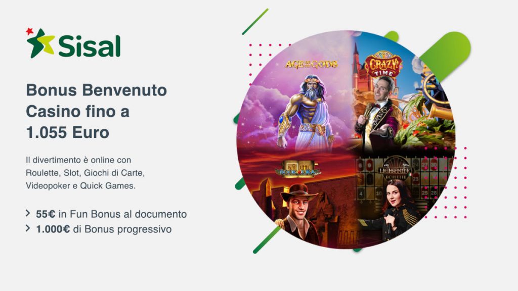 Bonus senza deposito sisal casino fun bonus