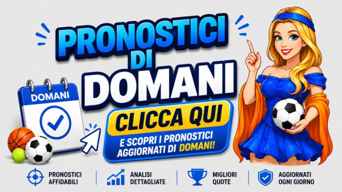 Pronostici domani